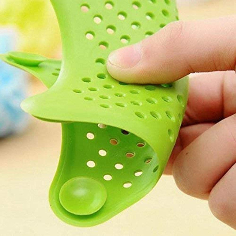 Pack of 3  Sink Star Jali – Silicone Drain Filter | Kitchen Sink Hair & Food Catcher Strainer
