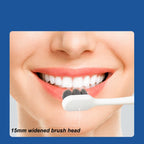 LOTUS Soft Toothbrush – Ultra Soft Bristles Adult Brush (White/Black Premium Design)
