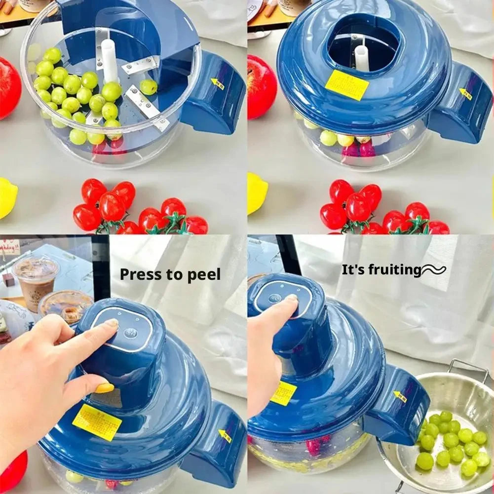 Automatic Electric Fruit & Vegetable Peeler Machine – Hands-Free Kitchen Peeling Tool