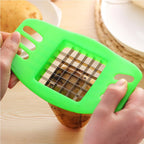 Stainless Steel Vegetable Potato Square Slicer French Fry Grid Cutter