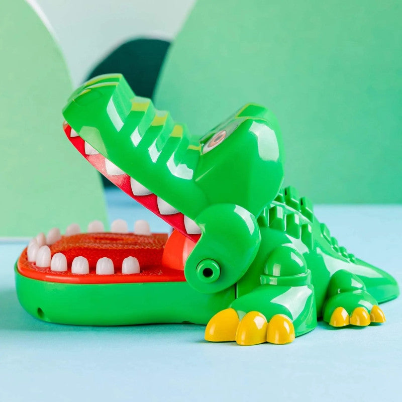 Crocodile Teeth Game Toy | Funny Bite Finger Family Game for Kids