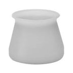 4 Pcs Silicone Chair Leg Protectors With Felt Pads
