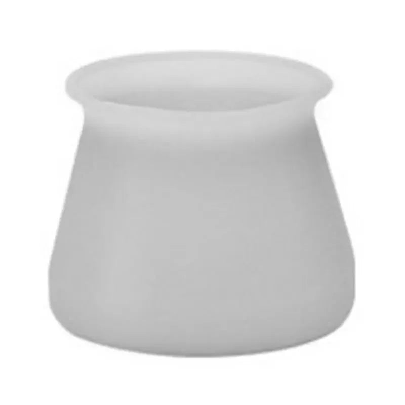 4 Pcs Silicone Chair Leg Protectors With Felt Pads