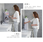 EMSA Bathroom Cabinet – Double Layer Corner Storage Organizer