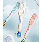 Self Cleaning Hair Brush – Anti-Hair Fall Detangling Comb with One-Click Cleaning