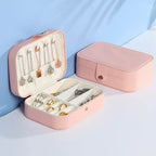 Large Leather Jewellery Box – Premium Organizer Case for Rings, Necklaces & Accessories