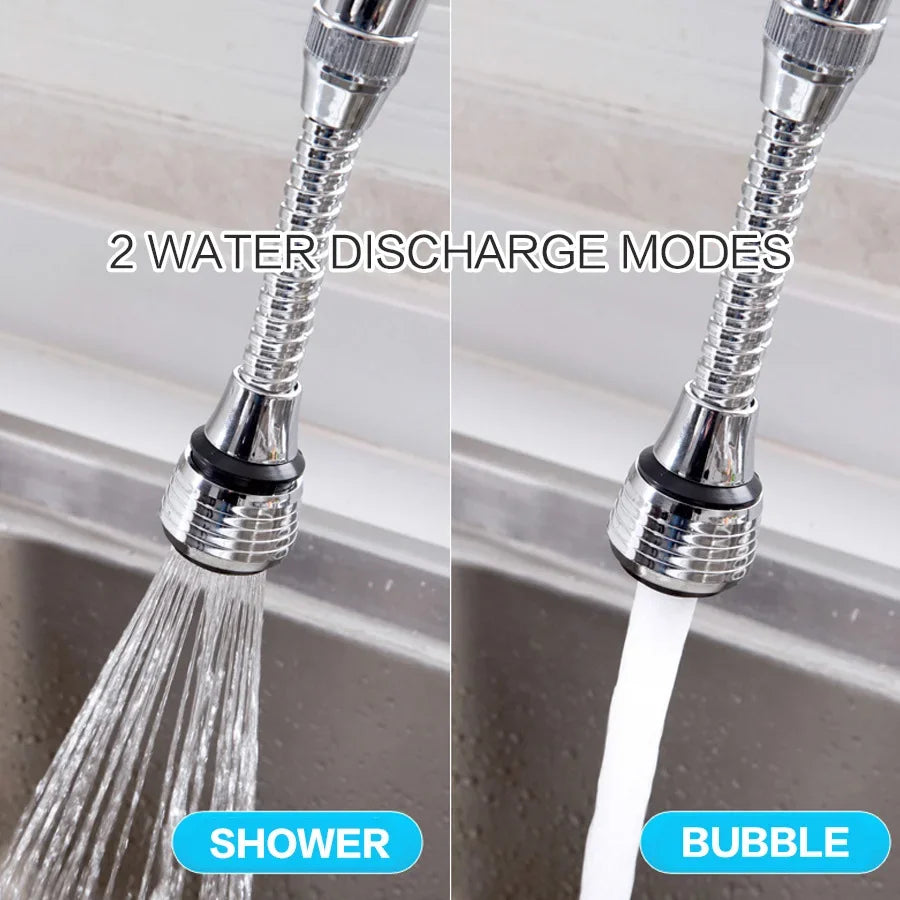 Turbo Flex Faucet – 360° Flexible Kitchen Sink Sprayer Attachment