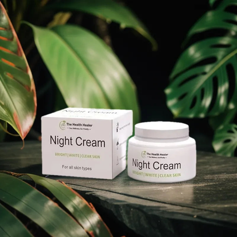 Night Cream Face & Body – Brightening & Deep Moisturizing Cream