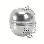 Pack of 2 Tea Ball Infuser – Stainless Steel Loose Tea Strainer | Reusable Tea Filter with Chain