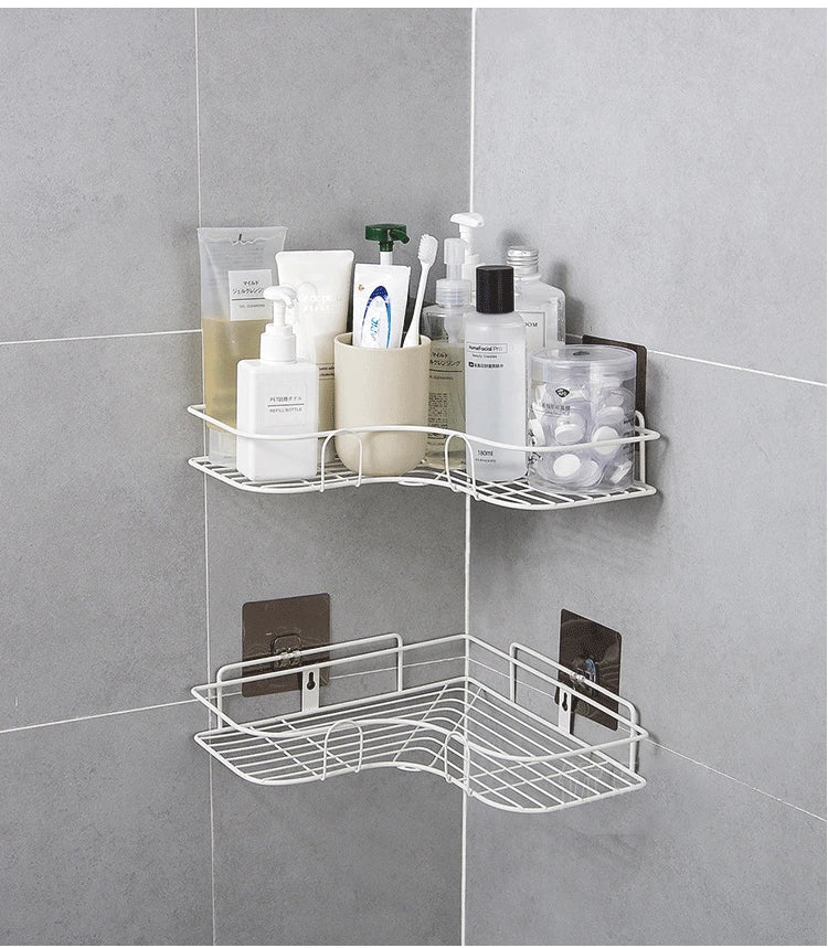 Metal Bathroom Corner Rack