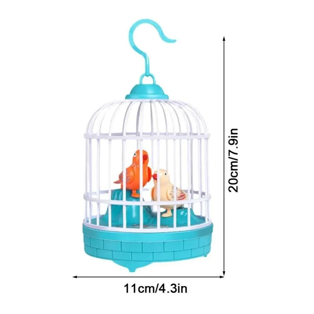 Bird Cage Toy for Kids – Musical Light-Up Bird Cage with Sound & Motion
