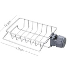 Kitchen Sink Rack Organizer – Faucet Sponge Holder & Storage Caddy