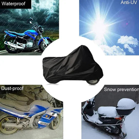 Premium Waterproof Bike Cover – Universal Motorcycle & Motorbike Cover