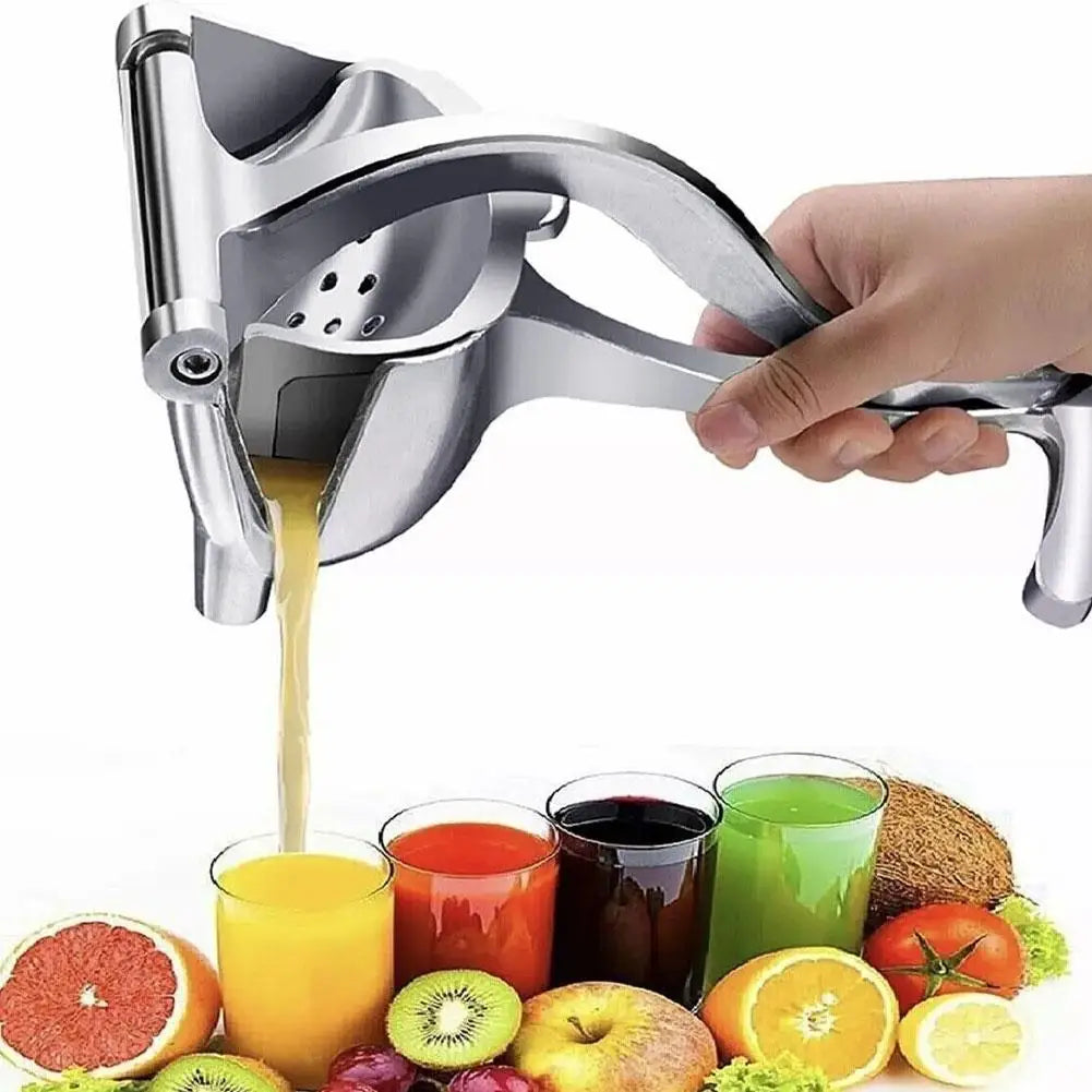 Stainless Steel Fruit Press Juicer – Heavy Duty Manual Citrus Squeezer | Lemon, Orange & Mosambi Juice Extractor