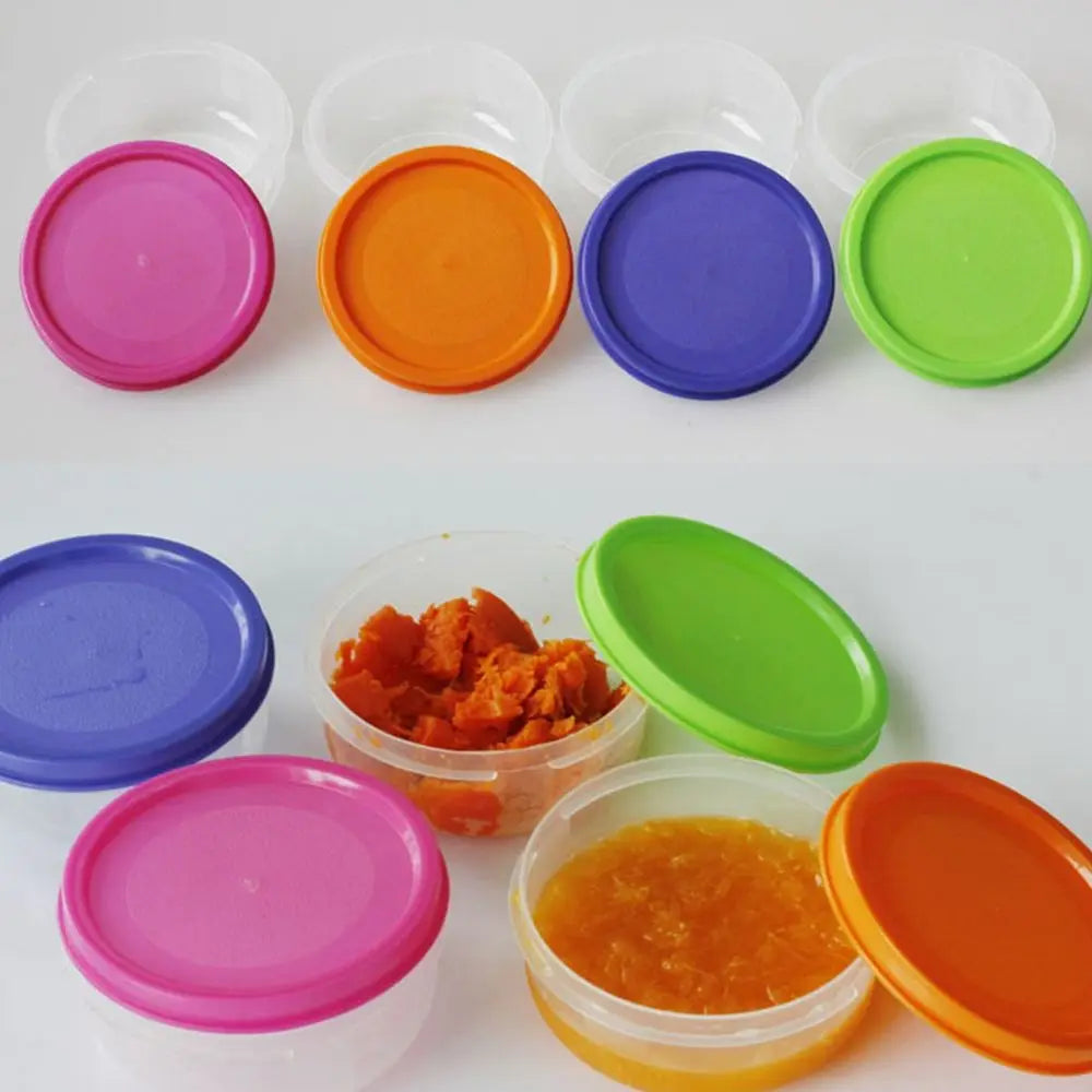 Food Storage Containers Pack of 6 – Airtight Mini Storage Boxes | Kitchen & Lunch Storage Set
