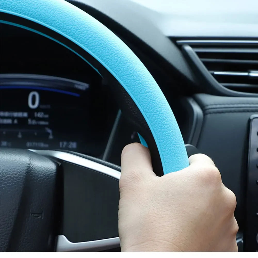 Premium Silicone Steering Wheel Cover