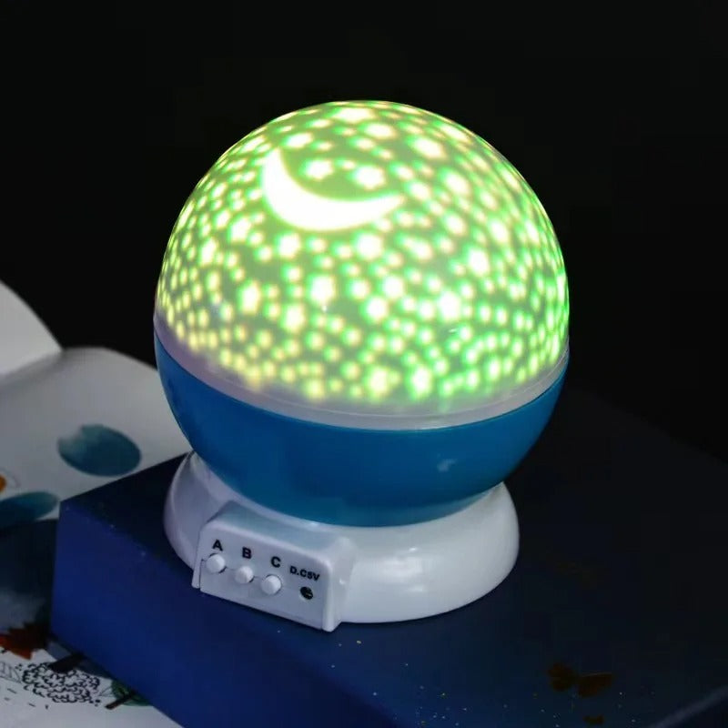 Star Master Galaxy Projector – LED Night Light with Star & Moon Projection (Multicolor)