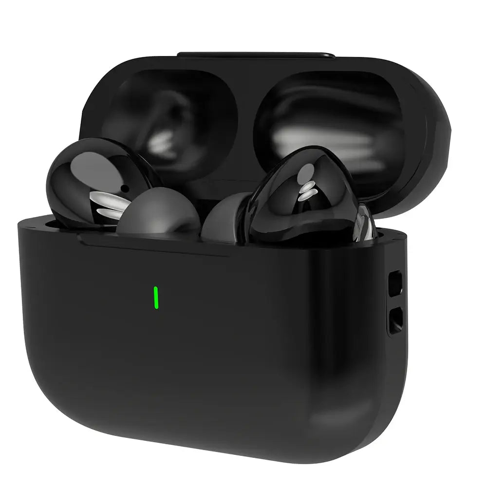 Wireless Bluetooth Earbuds (Black) – HD Sound, Noise Reduction & Charging Case