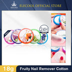 Nail Polish Remover Pads Pack of 6 – Portable Scented Nail Remover Wipes