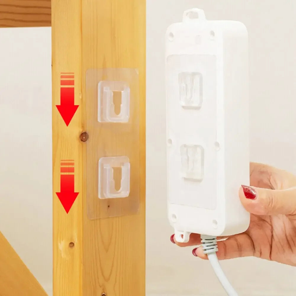 Double sided adhesive wall hook ( pack of 10 )