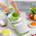 5 in 1 Vegetable Slicer Cutter – Multi Function Mandoline Slicer | Kitchen Chopper & Grater Tool