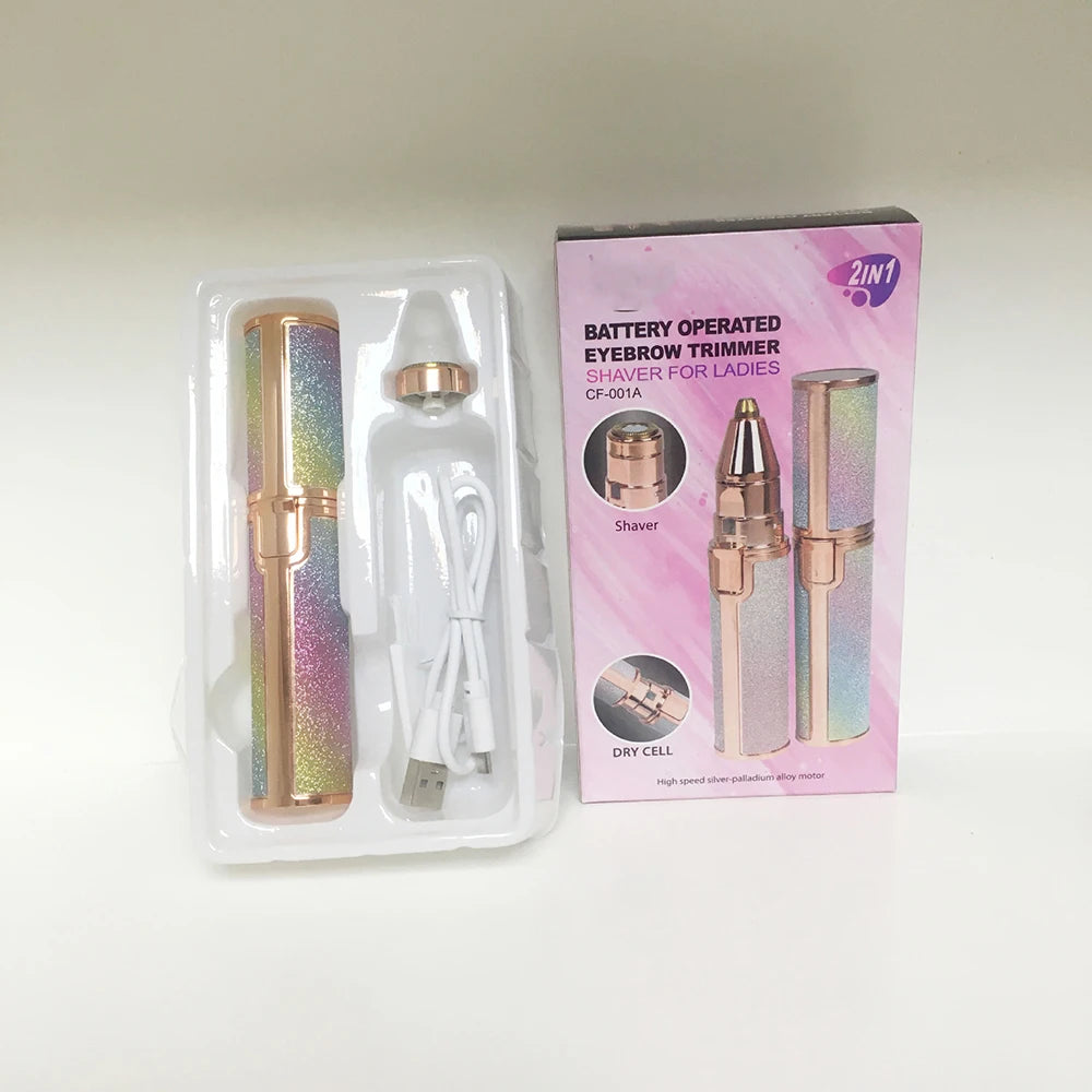 Rainbow Flawless Painless Face Hair Remover