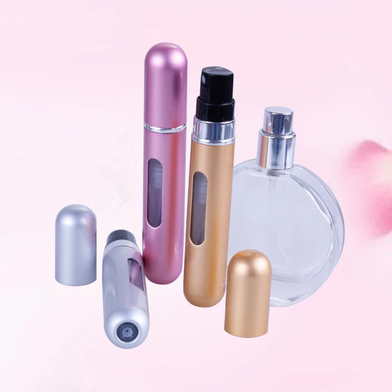 Pack of 3 Portable Perfume Refill Atomizer – Mini Travel Spray Bottle (Refillable)