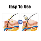 Hair Oil Applicator Bottle – Scalp Massage Oil Comb Dispenser | Precise & Mess-Free Hair Oiling Tool