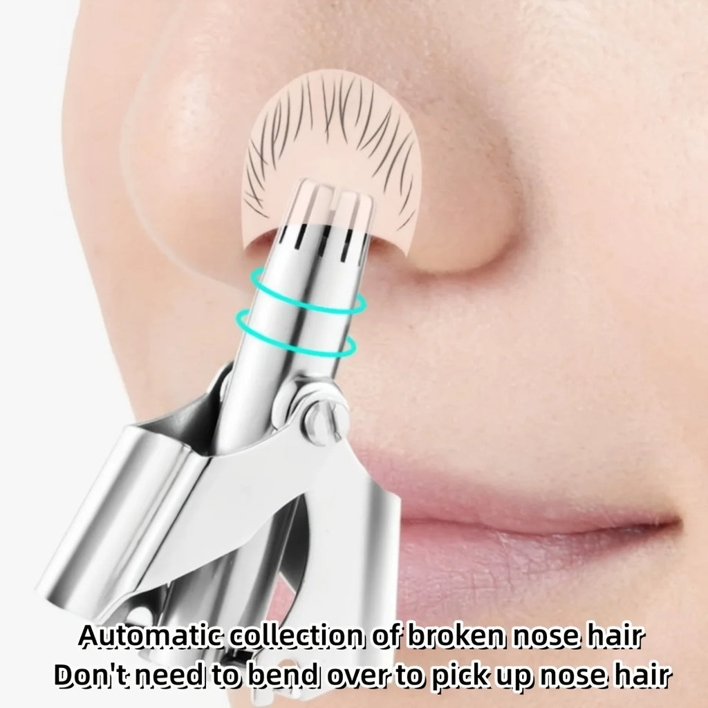 Stainless Steel Manual Nose Trimmer