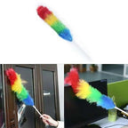 Rainbow Brush Duster Microfiber for Cleaning Home Furniture Multicolor