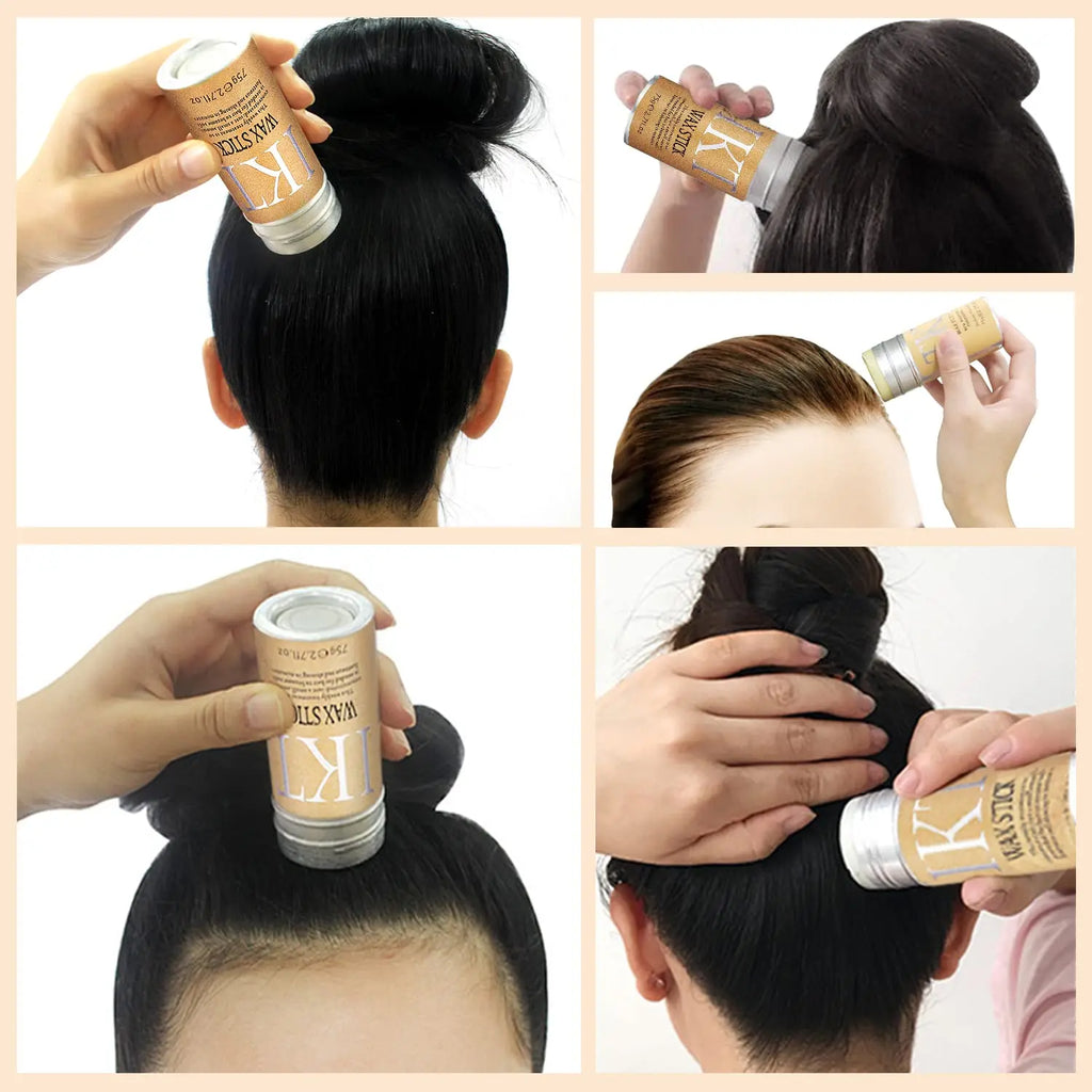 Hair Wax Stick 75g – Flyaway Tamer & Hair Styling Stick | Strong Hold & Smooth Finish