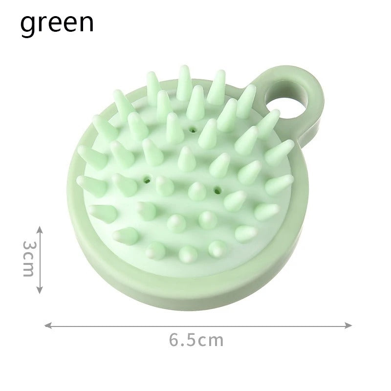 Pack of 2 Silicone Scalp Massage Shampoo Brush – Soft Hair & Scalp Cleaner