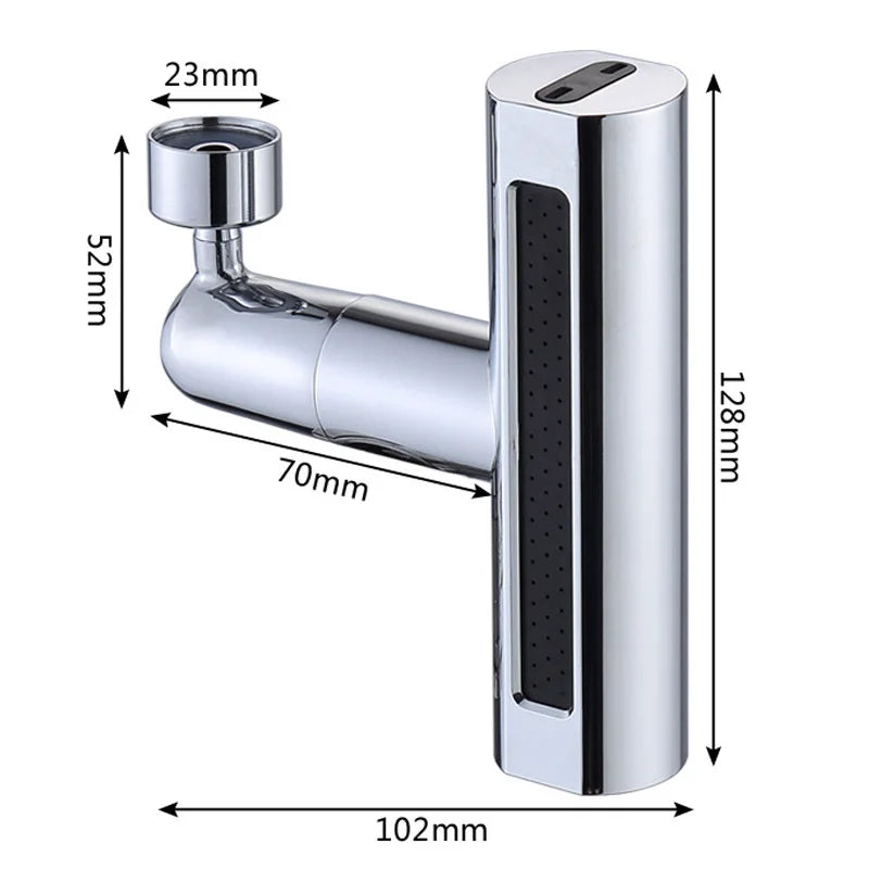 4 in 1 Kitchen Sink Faucet with Universal Swivel Shower Head