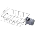Kitchen Sink Rack Organizer – Faucet Sponge Holder & Storage Caddy