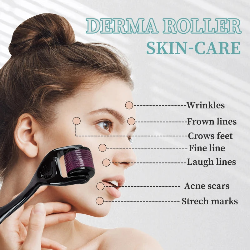 Derma Roller with Needles Hair Growth & Scalp Treatment