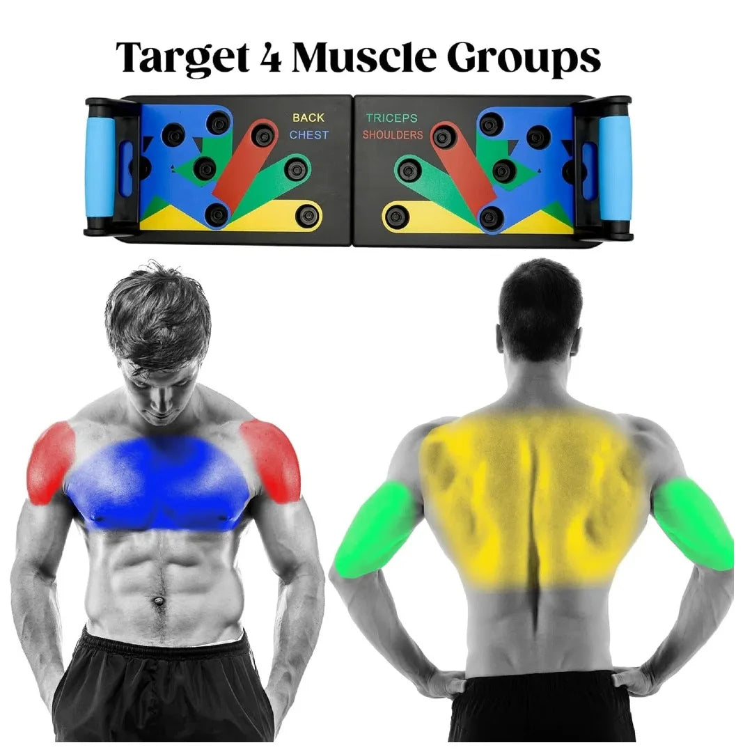 Push Up Board Comprehensive Fitness Pushup Stand