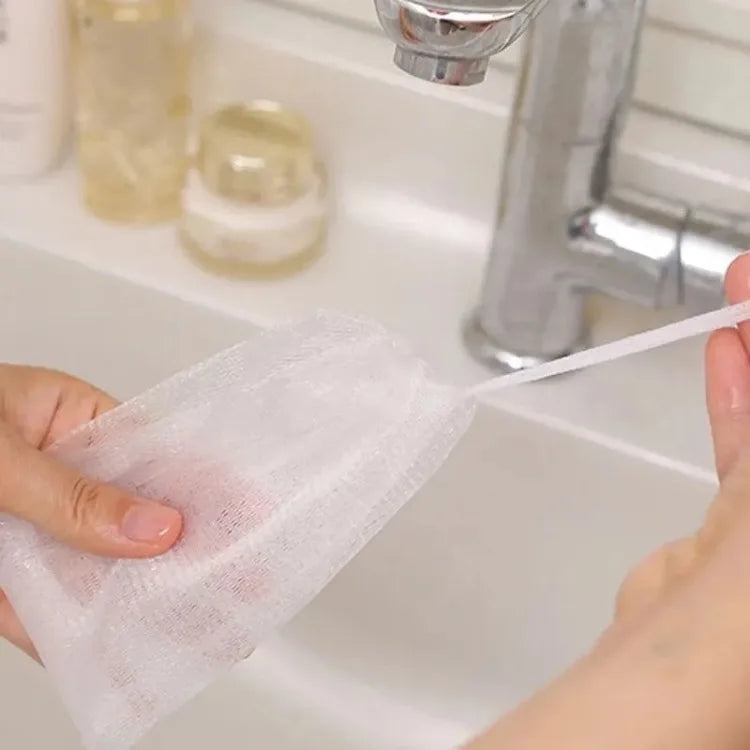 Pack of 3 Soap Saver Bag – Foaming Mesh Soap Net for Rich Lather & Zero Waste