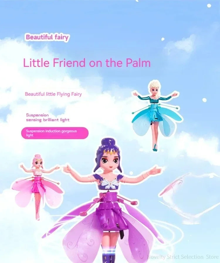 Flying Fairy Doll for Kids – Hand Sensor Hover Princess Toy