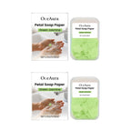 Flower Paper Soap Sheets – Portable Travel Hand Wash Soap (Box Pack) 🌸