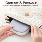Mini Plastic Jewellery Organizer Box with Mirror – Travel Storage Case