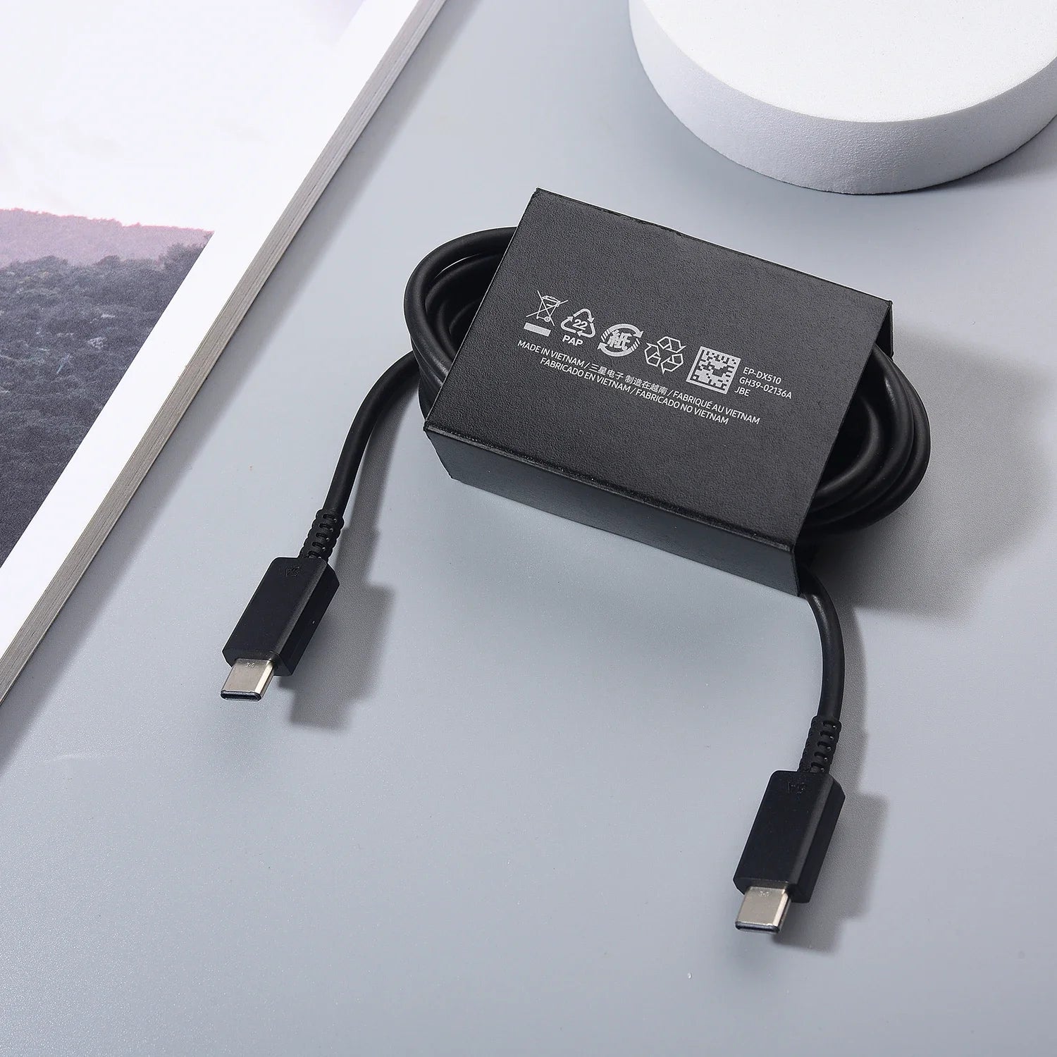 Samsung USB Type-C Cable – Fast Charging & Data Sync (Durable Original Quality)