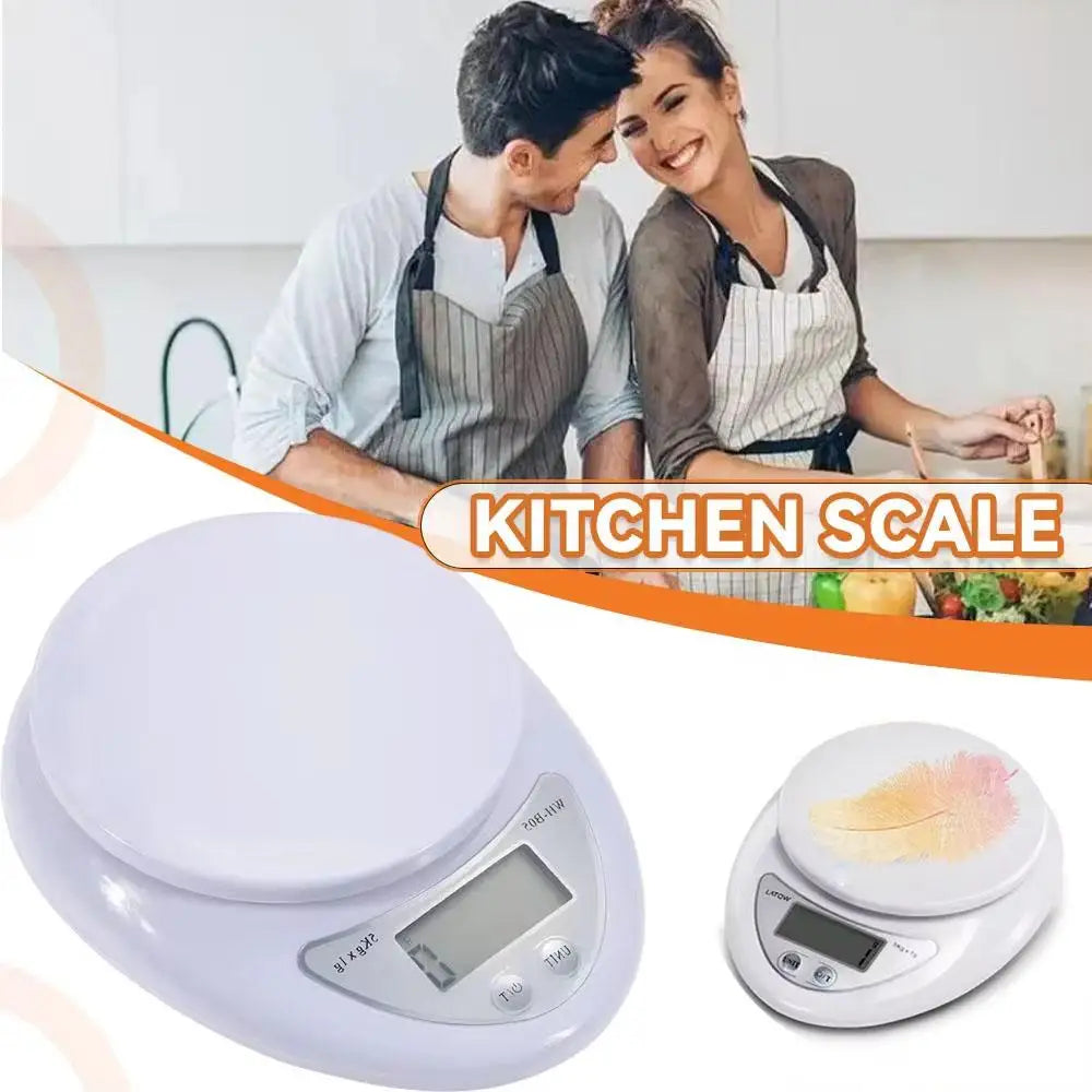 Digital Kitchen Weight Scale with Bowl – Accurate Food & Baking Scale