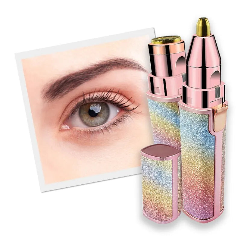 Rainbow Flawless Painless Face Hair Remover