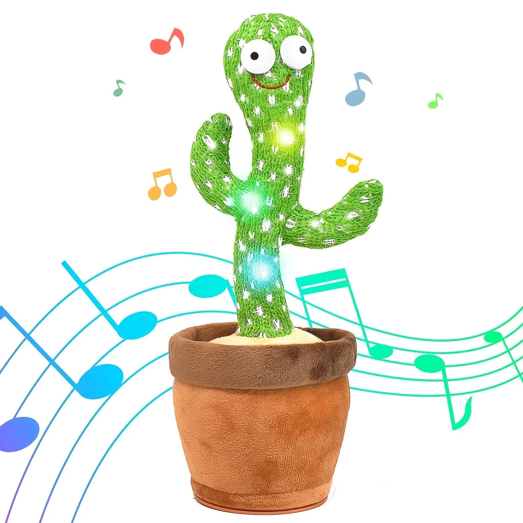 Dancing Cactus Toy for Kids – Talking, Singing & Mimicking Toy