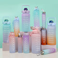 3PCS Water Bottle Set – Motivational Gradient Bottles