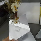 Self Adhesive Oval Shape Mirror Sticker