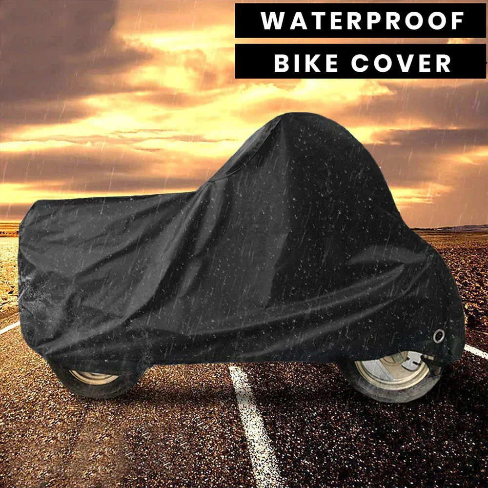 Premium Waterproof Bike Cover – Universal Motorcycle & Motorbike Cover