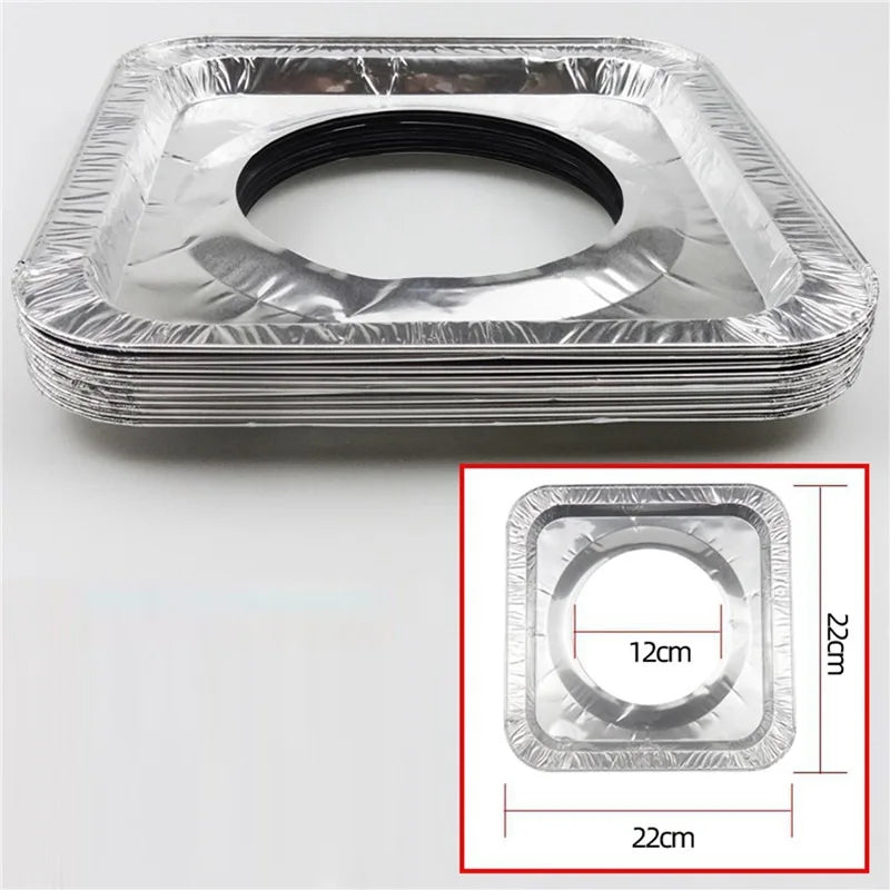 Disposable Gas Stove Covers (10pcs) – Oil-Proof Burner Protectors