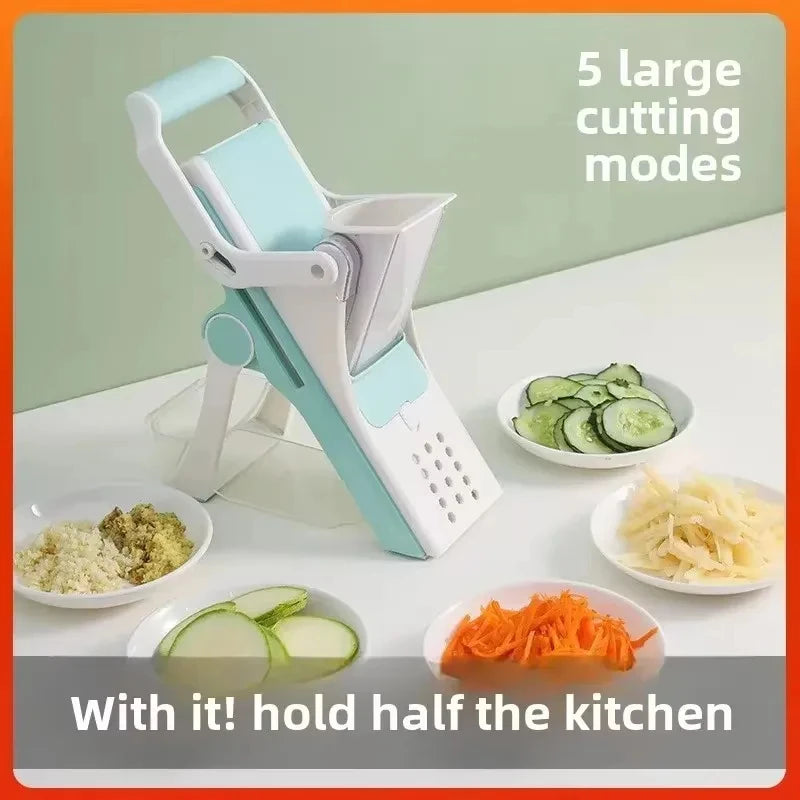 Multifunctional Chopping Artifact, Good for Cutting, Mashing and Silicing, Save Time and Effort