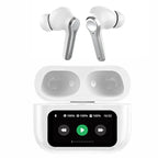 A9 Smart Tactile Wireless Earbuds – Touch Screen Display, Noise Reduction & Bluetooth